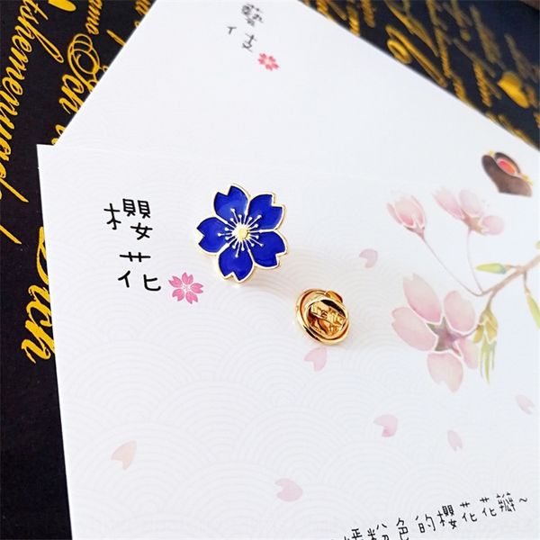 u3tr and wind pins girl cherry blossom es brooch beautiful cherry blossom uniform collar metal flower dripping oil badge brooch badge, Gray
u3tr and wind pins girl cherry blossom es brooch beautiful cherry blossom uniform collar metal flower dripping oil badge brooch badge, Gray
