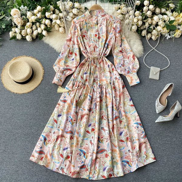 singreiny women court wind print maxi dress o neck puff sleeve button a-line dresses spring elegant retro streetwear long dress 210419, Black;gray
singreiny women court wind print maxi dress o neck puff sleeve button a-line dresses spring elegant retro streetwear long dress 210419, Black;gray