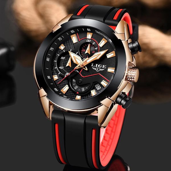 wristwatches lige men watches casual quartz watch military sport waterproof cock relogio masculino 2021, Slivery;brown
wristwatches lige men watches casual quartz watch military sport waterproof cock relogio masculino 2021, Slivery;brown