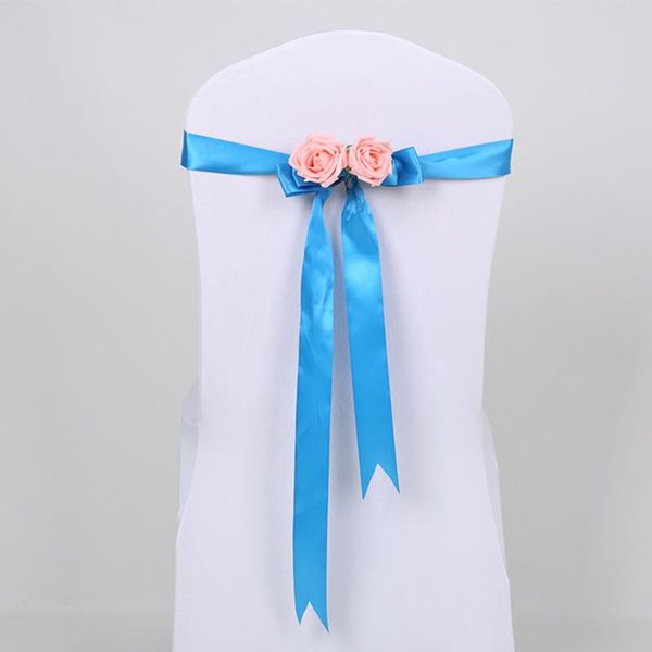 sashes 10pcs/lot decorative rose flower chair wedding party ribbon band bow tie knot for banquet event
sashes 10pcs/lot decorative rose flower chair wedding party ribbon band bow tie knot for banquet event