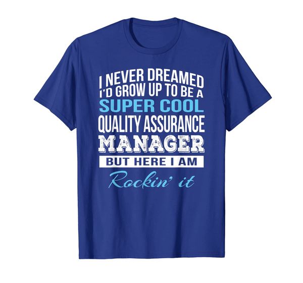 Funny Super Cool Quality Assurance Manager Tshirt Gift, Mainly pictures
Funny Super Cool Quality Assurance Manager Tshirt Gift, Mainly pictures