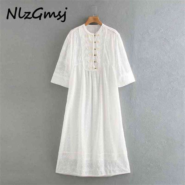 chic fashion cutwork embroidery semi-sheer midi dress vintage short sleeve with lining female dresses mujer 210628, Black;gray
chic fashion cutwork embroidery semi-sheer midi dress vintage short sleeve with lining female dresses mujer 210628, Black;gray