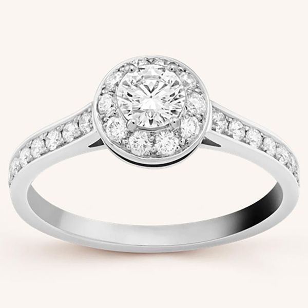 cluster rings 18k au750 white gold ring women wedding anniversary engagement party round moissanite diamond elegant trendy romantic cute, Golden;silver
cluster rings 18k au750 white gold ring women wedding anniversary engagement party round moissanite diamond elegant trendy romantic cute, Golden;silver