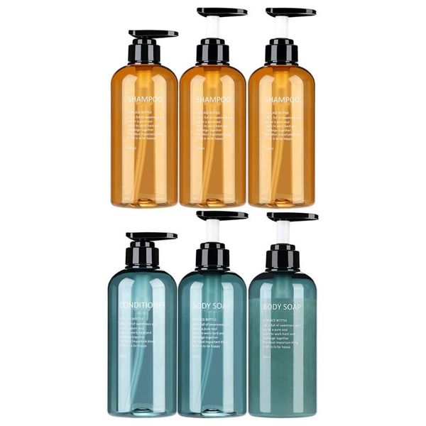 liquid soap dispenser 3pcs 500ml empty bottle set shampoo shower gel hair conditioner press bathroom refillable
liquid soap dispenser 3pcs 500ml empty bottle set shampoo shower gel hair conditioner press bathroom refillable