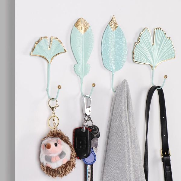 hooks & rails nordic style home decoration bathroom organization gold/green hanging storage rack wrought iron hook wall hanger leaf shape
hooks & rails nordic style home decoration bathroom organization gold/green hanging storage rack wrought iron hook wall hanger leaf shape