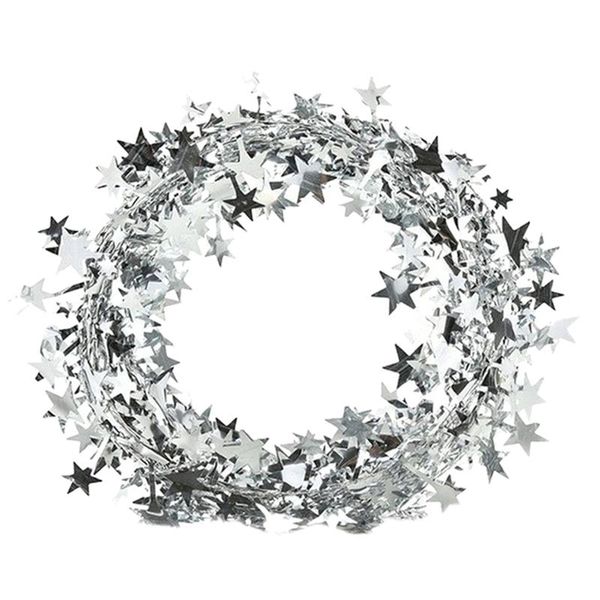 10pcs 7.5m christmas tree hanging star pine tinsel stars rattan garland home decoration ornament decorative flowers & wreaths
10pcs 7.5m christmas tree hanging star pine tinsel stars rattan garland home decoration ornament decorative flowers & wreaths