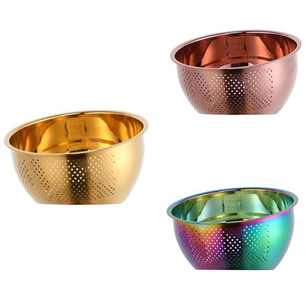strainer basket rice stainless steel washing filter colorful sieve drainer kitchen gadget storage & organization
strainer basket rice stainless steel washing filter colorful sieve drainer kitchen gadget storage & organization