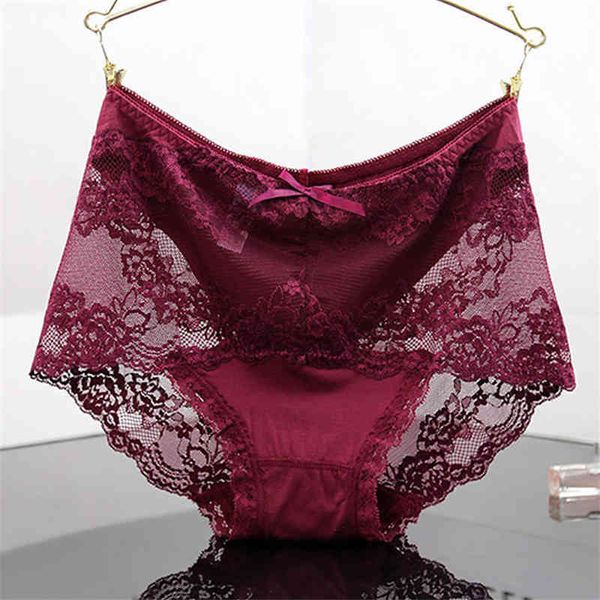 women's underwear large size transparent temptation lace panties female modal stretch breathable comfortable ladies briefs, Black;pink
women's underwear large size transparent temptation lace panties female modal stretch breathable comfortable ladies briefs, Black;pink