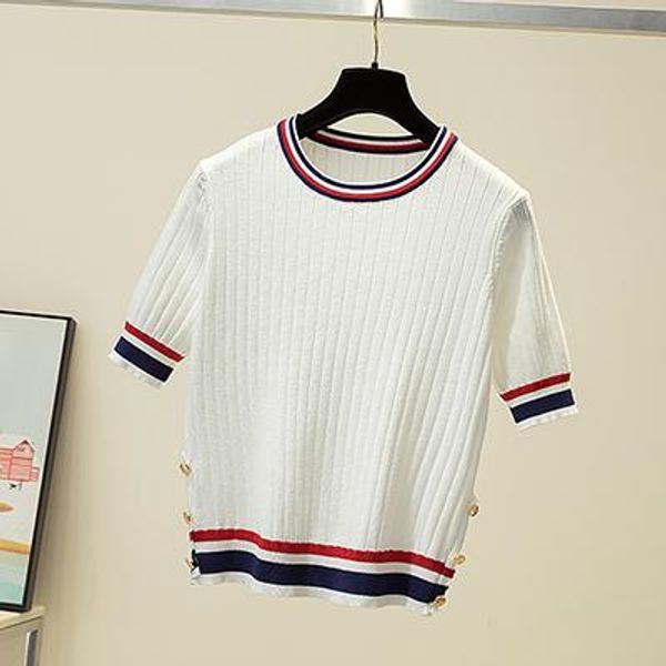t knitted women's shirt short t-shirt sleeve o neck women tshirt korean fashion white thin summer knit femme tee woman tshirts kyxy
t knitted women's shirt short t-shirt sleeve o neck women tshirt korean fashion white thin summer knit femme tee woman tshirts kyxy
