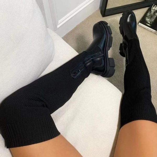 boots lucyever 2021 autumn platform over the knee women patchwork knitting thick bottom long woman black beige booties
boots lucyever 2021 autumn platform over the knee women patchwork knitting thick bottom long woman black beige booties