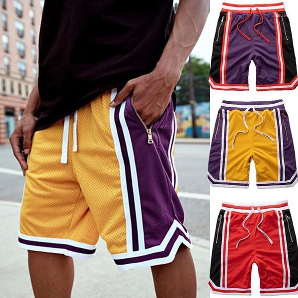 men's shorts 2021 mesh sports splice color fitness leisure outdoor casual training basketball running, White;black
men's shorts 2021 mesh sports splice color fitness leisure outdoor casual training basketball running, White;black