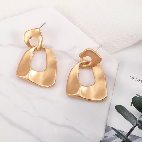 dangle & chandelier poxam fashion vintage gold twisted hanging earring 2021 simple geometric matte statement drop earrings for women wedding, Silver
dangle & chandelier poxam fashion vintage gold twisted hanging earring 2021 simple geometric matte statement drop earrings for women wedding, Silver