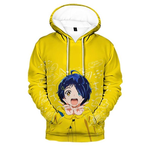 creative anime print wonder egg priority 3d hoodies sweatshirts kawaii men women kids cartoon hoodie men's &, Black
creative anime print wonder egg priority 3d hoodies sweatshirts kawaii men women kids cartoon hoodie men's &, Black