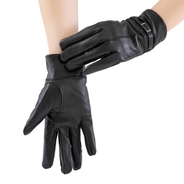five fingers gloves elegant women lambskin leather autumn and winter thermal trendy female glove, Blue;gray
five fingers gloves elegant women lambskin leather autumn and winter thermal trendy female glove, Blue;gray