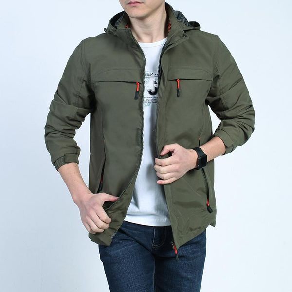 men's jackets windproof and waterproof sports jacket men slim fit hooded solid color fashion simplicity all-match autumn coat casual zi, Black;brown
men's jackets windproof and waterproof sports jacket men slim fit hooded solid color fashion simplicity all-match autumn coat casual zi, Black;brown