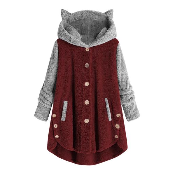 women's hoodies & sweatshirts women winter warm hooded loose soft cute patchwork coat harajuku ladies basic kawaii pullover tracksuit, Black
women's hoodies & sweatshirts women winter warm hooded loose soft cute patchwork coat harajuku ladies basic kawaii pullover tracksuit, Black