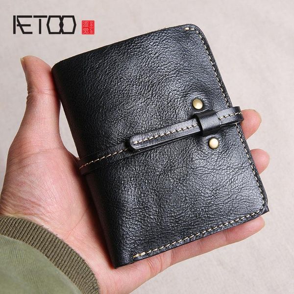 wallets aetoo handmade leather wallet male short paragraph the first layer of retro simple young students vertical section buckl, Red;black
wallets aetoo handmade leather wallet male short paragraph the first layer of retro simple young students vertical section buckl, Red;black