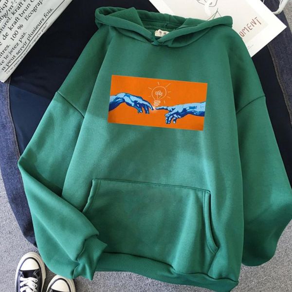 women's hoodies & sweatshirts vintage creation hands line art hoodie kawaii jumper outfits tumblr gothic streetwear aesthetic harajuku, Black
women's hoodies & sweatshirts vintage creation hands line art hoodie kawaii jumper outfits tumblr gothic streetwear aesthetic harajuku, Black