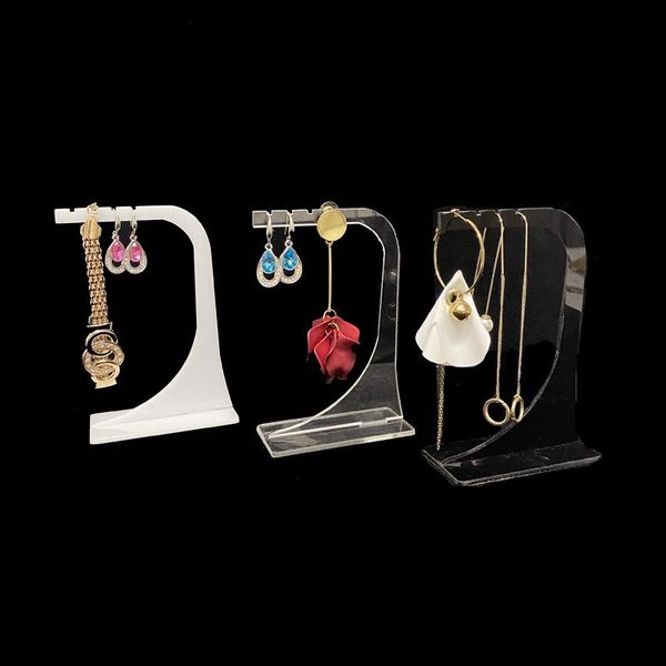 jewelry pouches, bags 1pcs white black clear acrylic hanging rack bangle display stand necklac showcase earring hanger bracelet holder, Pink;blue
jewelry pouches, bags 1pcs white black clear acrylic hanging rack bangle display stand necklac showcase earring hanger bracelet holder, Pink;blue