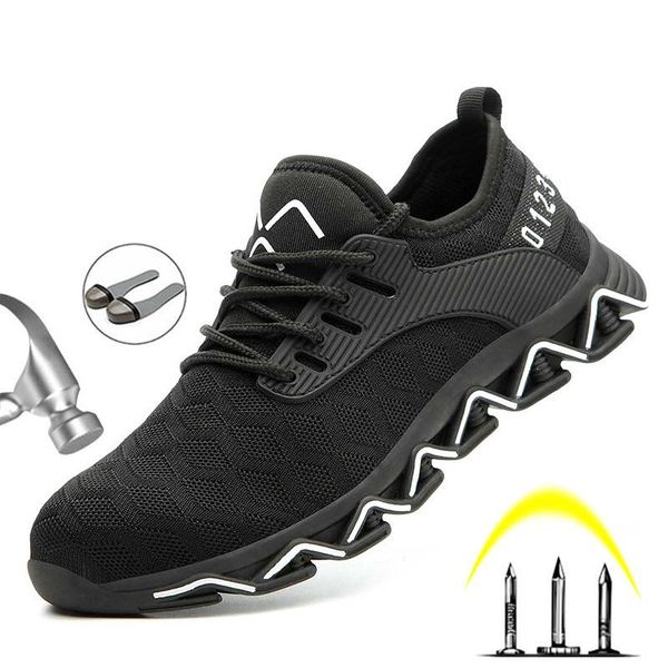 boots " design safety work shoes for men anti-smashing steel toe construction sneakers shape, Black
boots " design safety work shoes for men anti-smashing steel toe construction sneakers shape, Black