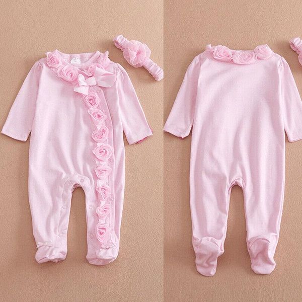 footies 2pcs born kids baby girls cloth sweet floral flower long sleeve playsuit outfits sunsuit headband, Blue
footies 2pcs born kids baby girls cloth sweet floral flower long sleeve playsuit outfits sunsuit headband, Blue