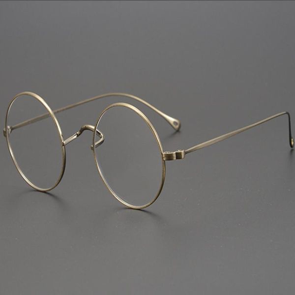 fashion sunglasses frames round frame ultralight pure titanium eyewear vintage men japanese handmade myopia eyeglasses prescription optical, Black
fashion sunglasses frames round frame ultralight pure titanium eyewear vintage men japanese handmade myopia eyeglasses prescription optical, Black