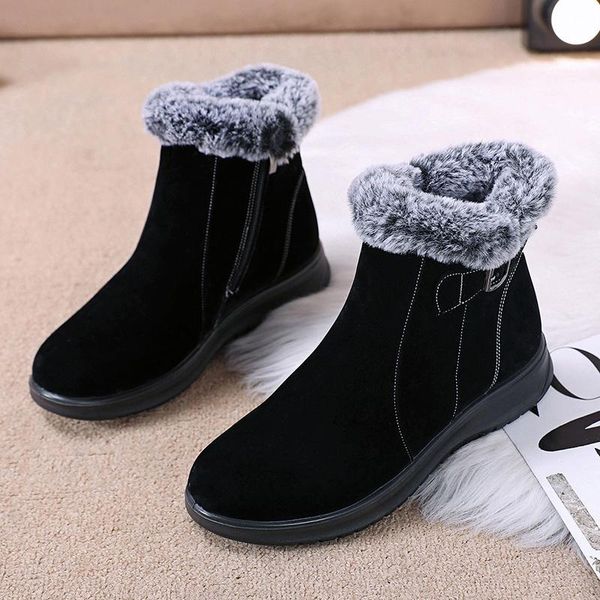 boots 2021 winter waterproof increase women's casual shoes non-slip comfortable plus fleece warm cotton all-match snow, Black
boots 2021 winter waterproof increase women's casual shoes non-slip comfortable plus fleece warm cotton all-match snow, Black