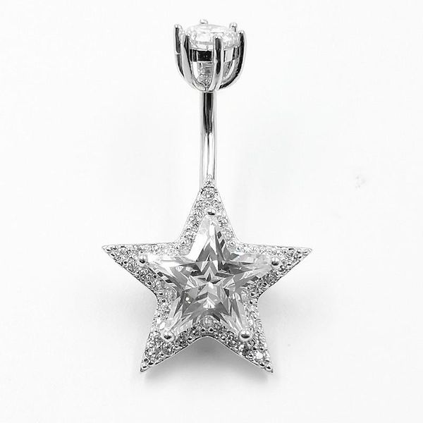 other 925 sterling silver belly piercing ring star cubic zirconia clear button for women body jewelry, Slivery;golden
other 925 sterling silver belly piercing ring star cubic zirconia clear button for women body jewelry, Slivery;golden