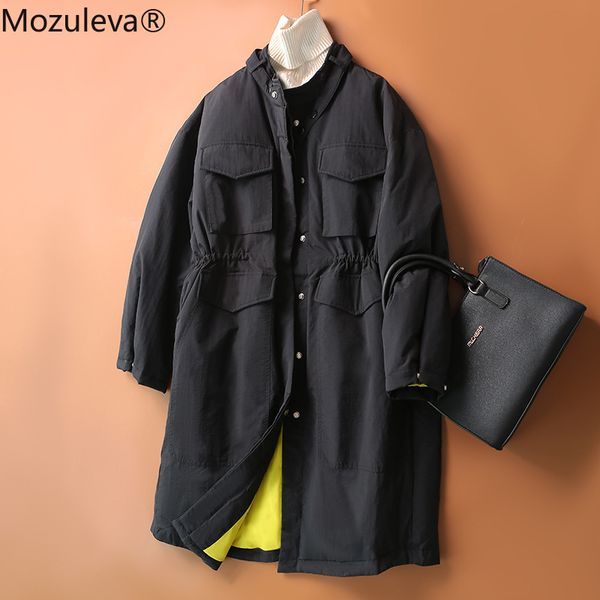 down jacket coat women's autumn winter white duck middle and long style 210427, Black
down jacket coat women's autumn winter white duck middle and long style 210427, Black