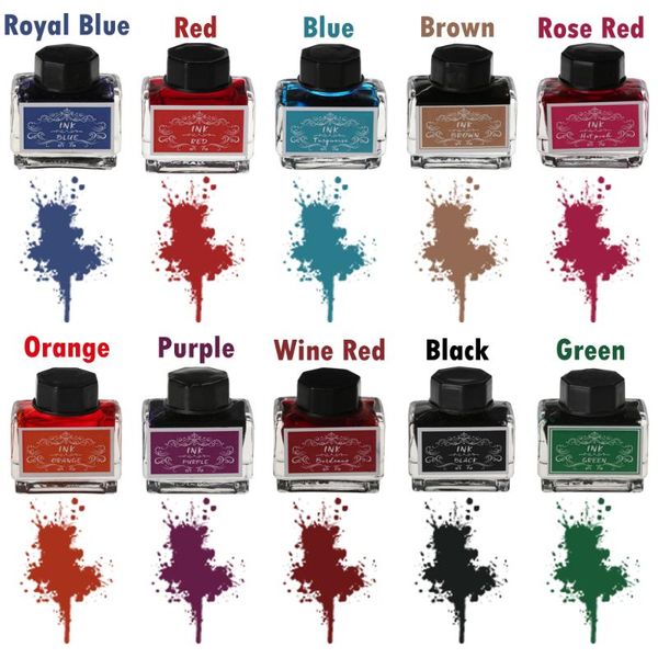 fountain pens 10 colors 15ml carbon-dip pen painting writing graffiti supplies feather ink
fountain pens 10 colors 15ml carbon-dip pen painting writing graffiti supplies feather ink