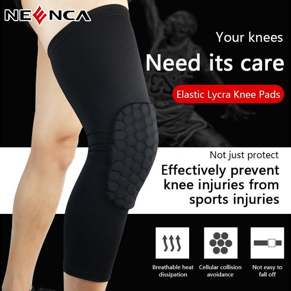 breathable sports knee pads honeycomb anti-collision brace football basketball leg sleeve lycra sport protector elbow, Black;gray
breathable sports knee pads honeycomb anti-collision brace football basketball leg sleeve lycra sport protector elbow, Black;gray