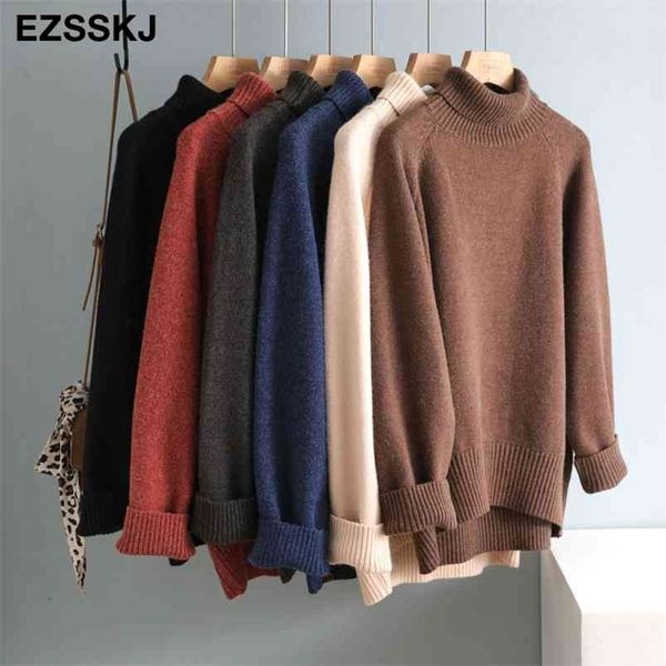 casual thick big autumn winter high-neck oversize sweater pullover women warm chic female loose cashmere basic wool sweaters 210812, White;black
casual thick big autumn winter high-neck oversize sweater pullover women warm chic female loose cashmere basic wool sweaters 210812, White;black