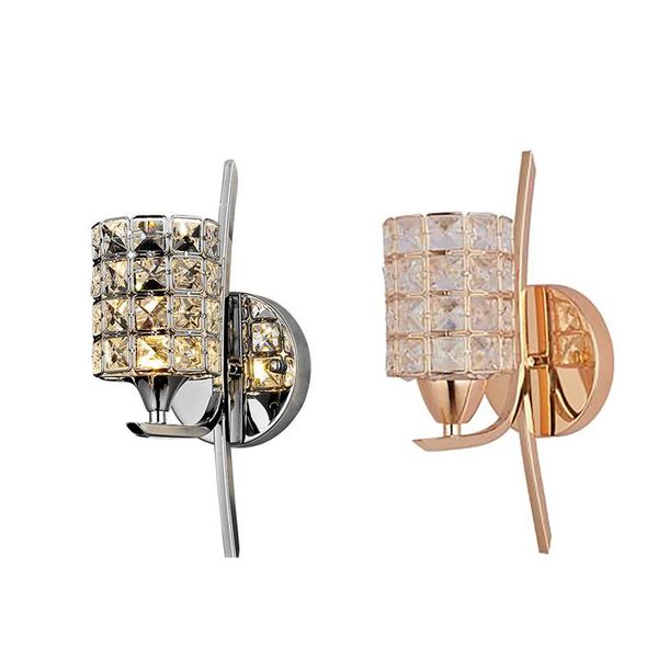 modern crystal wall lamp sconce e27 bed room stairs aisle chandelier light fixture shade for home decor luminaire
modern crystal wall lamp sconce e27 bed room stairs aisle chandelier light fixture shade for home decor luminaire