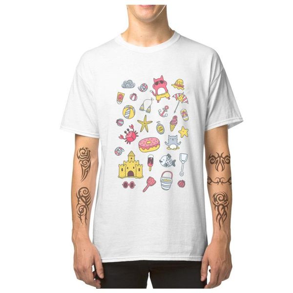 men's t-shirts t-shirt cats on the beach printing tees 100% cotton crewneck short sleeve casual t shirt holiday male clothing cartoon, White;black
men's t-shirts t-shirt cats on the beach printing tees 100% cotton crewneck short sleeve casual t shirt holiday male clothing cartoon, White;black