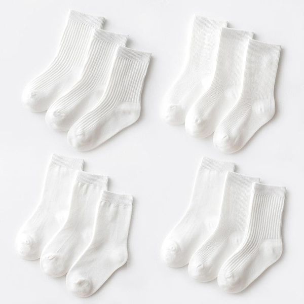 socks 3 pairs/children's spring and autumn pure white student boys girls tube cotton children's 1-12y, Pink;yellow
socks 3 pairs/children's spring and autumn pure white student boys girls tube cotton children's 1-12y, Pink;yellow