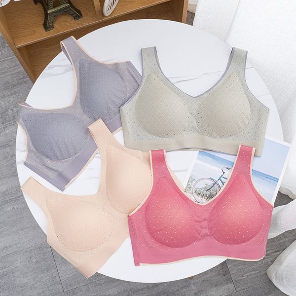 star lace latex underwear women thin sports no sense vest mark steel ring comfortable breathable bra, Black;white
star lace latex underwear women thin sports no sense vest mark steel ring comfortable breathable bra, Black;white
