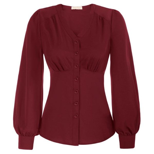 women's sweaters bp women defined waist v-neck shirt long sleeve slim fit button-up blouse lantern long-sleeved buttoned, White;black
women's sweaters bp women defined waist v-neck shirt long sleeve slim fit button-up blouse lantern long-sleeved buttoned, White;black