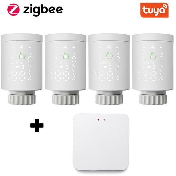 smart home control tuya zigbee3.0 radiator actuator programmable thermostatic valve temperature controller 2mqsetup with alexa
smart home control tuya zigbee3.0 radiator actuator programmable thermostatic valve temperature controller 2mqsetup with alexa