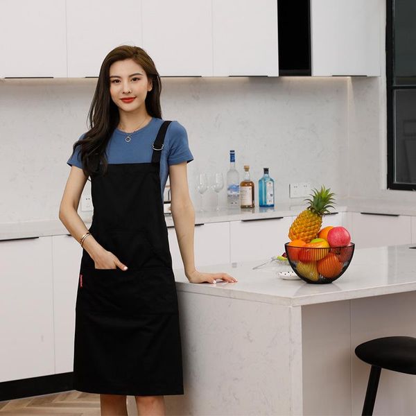 direct sales apron women kitchen apronkitchen with pocket black cooking coffee uniform milk tea shop aprons
direct sales apron women kitchen apronkitchen with pocket black cooking coffee uniform milk tea shop aprons