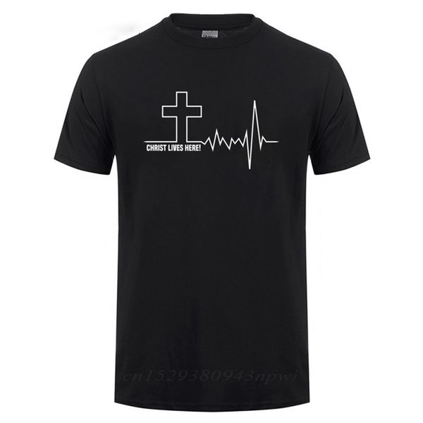 christ lives here cross heartbeat christian jesus faith inspirational t shirt t-shirt for men male short sleeve cotton tshirt 210714, White;black
christ lives here cross heartbeat christian jesus faith inspirational t shirt t-shirt for men male short sleeve cotton tshirt 210714, White;black