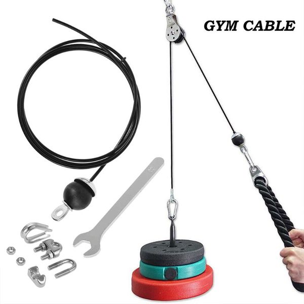 gym cable wire rope triceps handle bar pulley machine diy heavy duty steel home fitness equipment solid trainning tool accessories
gym cable wire rope triceps handle bar pulley machine diy heavy duty steel home fitness equipment solid trainning tool accessories
