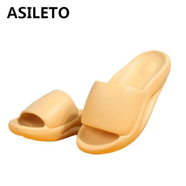slippers asileto 2021 fashion trend women indoor eva platform quiet non slip bathroom home slides shell design shoes ladies, Black
slippers asileto 2021 fashion trend women indoor eva platform quiet non slip bathroom home slides shell design shoes ladies, Black