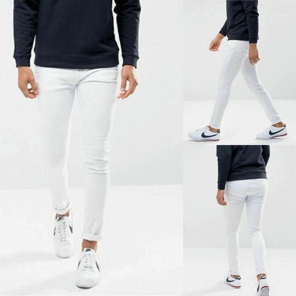 mens skinny jeans brand white pencil pants trousers casual slim fit designer stretch denim streetwear joggers 401, Blue
mens skinny jeans brand white pencil pants trousers casual slim fit designer stretch denim streetwear joggers 401, Blue