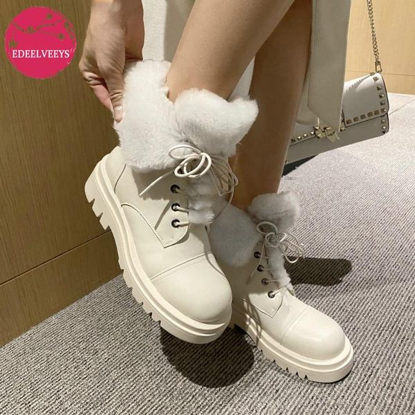 boots leather snow women warm wool winter female shoes front lace up fashion thick fur girls outdoor ankle, Black
boots leather snow women warm wool winter female shoes front lace up fashion thick fur girls outdoor ankle, Black