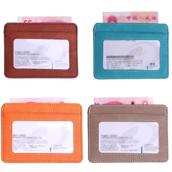 card holders fashion slim minimalist wallet pu leather holder short purse id candy color bank multi slot, Brown;gray
card holders fashion slim minimalist wallet pu leather holder short purse id candy color bank multi slot, Brown;gray