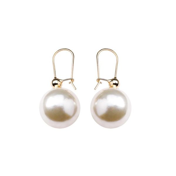korean fashion women big simulated pearl dangle earrings simple elegant u shaped exaggerate pendientes girl part ear jewelry & chandelier, Silver
korean fashion women big simulated pearl dangle earrings simple elegant u shaped exaggerate pendientes girl part ear jewelry & chandelier, Silver