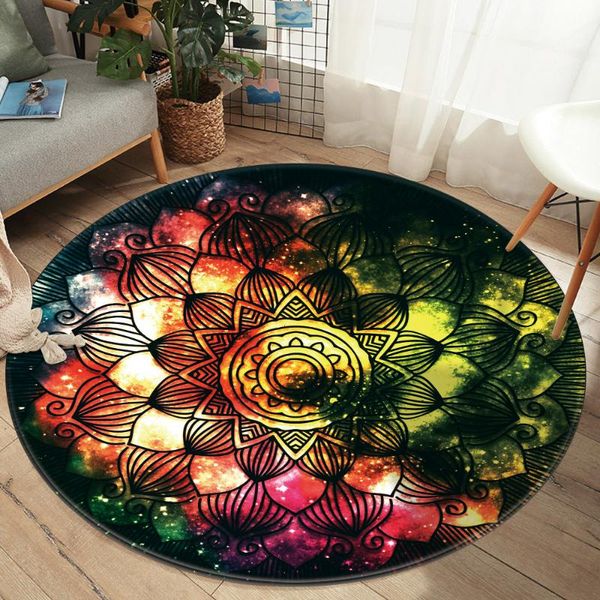carpets non-slip bath mat round carpet flannel living room bedroom decorative colourful mandala style starry sky pattern
carpets non-slip bath mat round carpet flannel living room bedroom decorative colourful mandala style starry sky pattern
