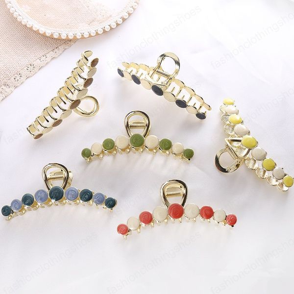 fashion large exquisite elegant metal alloy dripping oil hairpin barrette for women girl accessories headwear, Slivery;white
fashion large exquisite elegant metal alloy dripping oil hairpin barrette for women girl accessories headwear, Slivery;white