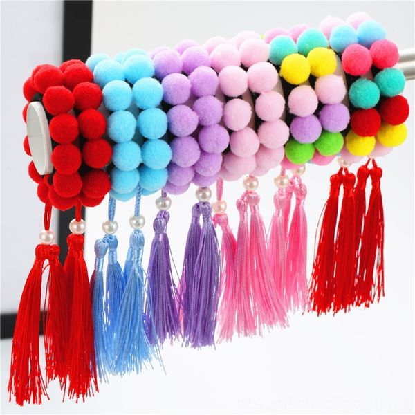 ooHz children's colorful tassel color serve servecircle girl's baby princess ball scalp tendon ornament hair accessories hair ball ornament, Slivery;white
ooHz children's colorful tassel color serve servecircle girl's baby princess ball scalp tendon ornament hair accessories hair ball ornament, Slivery;white