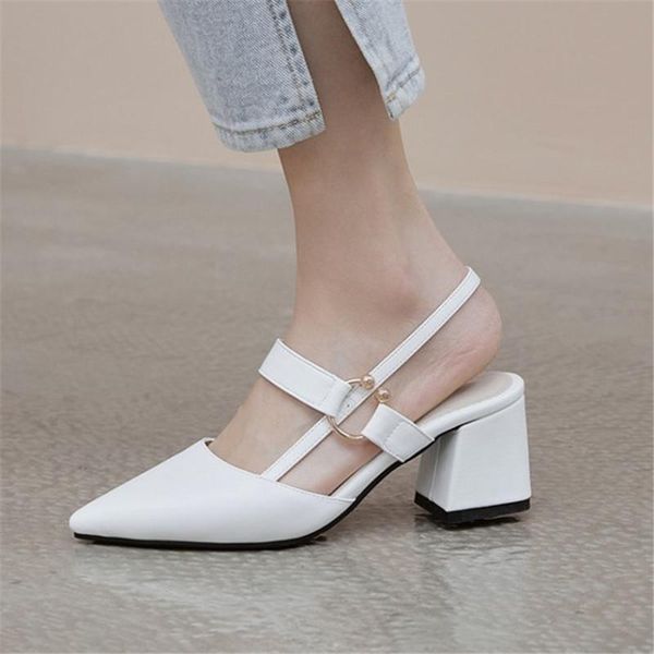 grace 2021 summer female office dress party daily shoes pointed toe block chunky high heels sandals women white beige, Black
grace 2021 summer female office dress party daily shoes pointed toe block chunky high heels sandals women white beige, Black